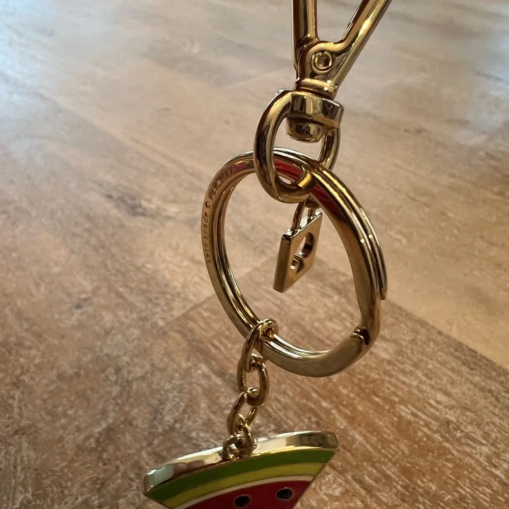 Kate Spade Bite of Watermelon Keychain - Picture 8 of 10